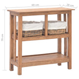 NNEVL Console Table Solid Reclaimed Wood 69x28x70 cm