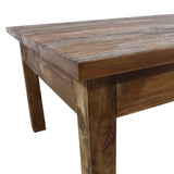 NNEVL Coffee Table Solid Reclaimed Wood 98x73x45 cm