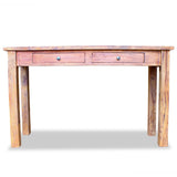 NNEVL Console Table Solid Reclaimed Wood 123x42x75 cm