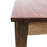 NNEVL Dining Table Solid Reclaimed Wood 82x80x76 cm