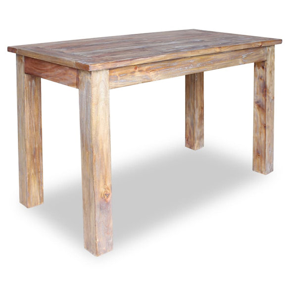 NNEVL Dining Table Solid Reclaimed Wood 120x60x77 cm