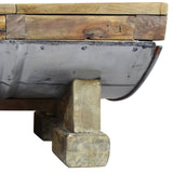 NNEVL Coffee Table Solid Reclaimed Wood 90x50x35 cm