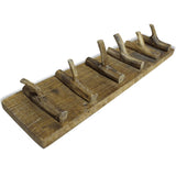 NNEVL Coat Rack Solid Reclaimed Wood 60x15 cm