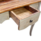 NNEVL Writing Desk Solid Reclaimed Wood 80x40x92 cm
