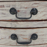 NNEVL Bedside Cabinet Solid Reclaimed Wood 48x35x64 cm