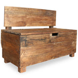 NNEVL Bench Solid Reclaimed Wood 86x40x60 cm
