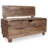 NNEVL Bench Solid Reclaimed Wood 86x40x60 cm