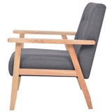 NNEVL Armchair Dark Grey Fabric
