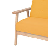 NNEVL Armchair Yellow Fabric