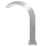 NNEVL Pool Fountain Stainless Steel 45x30x65 cm Silver