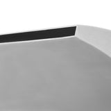 NNEVL Pool Fountain Stainless Steel 50x30x53 cm Silver