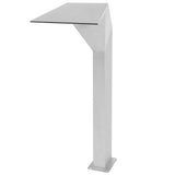 NNEVL Pool Fountain Stainless Steel 50x30x90 cm Silver