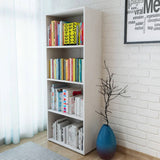 NNEVL Bookshelf Chipboard 60x31x155 cm white