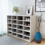 NNEVL Shoe Rack Chipboard 92x30x67.5 cm White