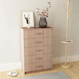 NNEVL Storage Cabinet Chipboard 71x35x106 cm Oak