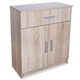 NNEVL Sideboard Chipboard 71x35x88 cm Oak