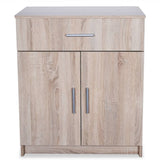 NNEVL Sideboard Chipboard 71x35x88 cm Oak
