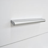 NNEVL Sideboard Chipboard 71x35x88 cm White