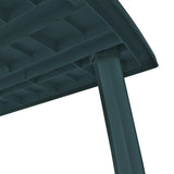 NNEVL Garden Table Green 210x96x72 cm Plastic