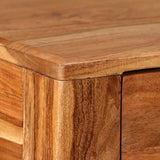 NNEVL Console Table Solid Wood 118x30x80 cm