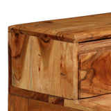 NNEVL Writing Desk with Drawers Solid Wood 88x50x90 cm