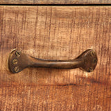 NNEVL TV Cabinet Solid Wood Vintage 118x30x40 cm