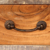 NNEVL TV Cabinet Solid Wood Vintage 118x30x40 cm