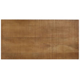 NNEVL Coffee Table Solid Wood Vintage 118x60x40 cm