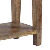 NNEVL Console Table Solid Mango Wood 118x30x80 cm