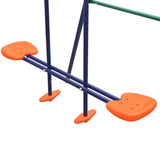 NNEVL Swing Set with 5 Seats Orange