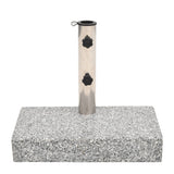 NNEVL Parasol Base Granite Rectangular 25 kg