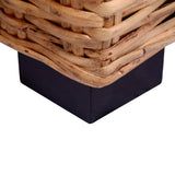 NNEVL 2 Piece Sofa Set Natural Rattan