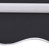 NNEVL Retractable Awning Anthracite 300 cm