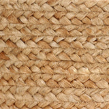 NNEVL Storage Basket Set 2 Pieces Handmade Jute Natural