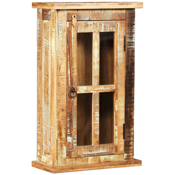 NNEVL Wall Cabinet Solid Reclaimed Wood 44x21x72 cm