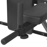 NNEVL Wall-mounted Fitness Dip Station Black