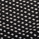 NNEVL Throw Cotton Squares 125x150 cm Black