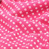 NNEVL Throw Cotton Squares 220x250 cm Pink