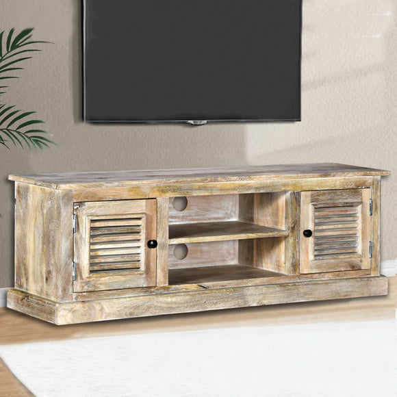 NNEVL TV Cabinet Solid Mango Wood