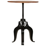 NNEVL Bar Table Solid Reclaimed Wood 75x(76-110) cm
