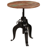 NNEVL Bar Table Solid Reclaimed Wood 75x(76-110) cm