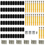 NNEVL WPC Decking Boards with Accessories 35 m² 4 m Grey