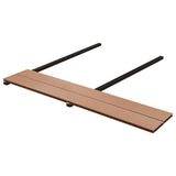 NNEVL WPC Decking Boards with Accessories 20 m² 4 m Brown