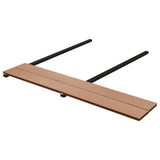 NNEVL WPC Decking Boards with Accessories 25 m² 4 m Brown