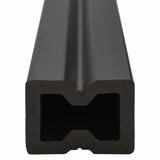NNEVL WPC Decking Boards with Accessories 30 m² 4 m Anthracite