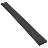NNEVL WPC Decking Boards with Accessories 35 m² 4 m Anthracite