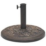 NNEVL Parasol Base Resin Round Bronze 9 kg