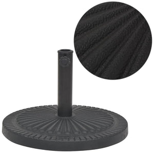 NNEVL Parasol Base Resin Round Black 29 kg