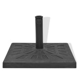 NNEVL Parasol Base Resin Square Black 19 kg