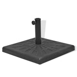 NNEVL Parasol Base Resin Square Black 19 kg